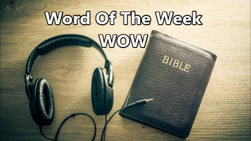 Bruce’s Word of the Week (WoW) – Sept. 25, 2022